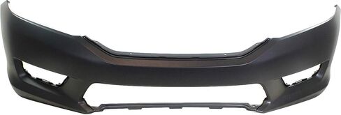 Evan Fischer Front Bumper Cover Compatible With 2013-2015 Honda Accord, Sedan, Primed, With Fog Light Holes in Saudi Arabia