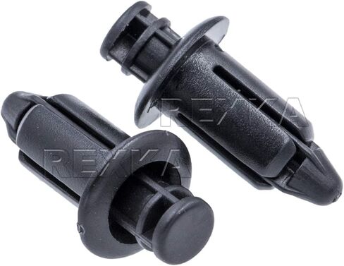 Rexka 20pcs Splash Shield Rocker Molding Bumper Cover Retainer Rivet Clip S51S-51-833 for CX-3, CX-5, CX-9, Mazda 3, Mazda 5, Mazda 6, Miata, MX-5 Miata, RX-8 in Saudi Arabia