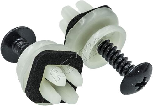 Rexka 20 Sets Tail Lamp Assembly Retainer Clip Screw Grommet GJ6A-51-14Y Compatible with Mazda 2, Mazda 3, Mazda 5, Mazda 6, CX-3, CX-30, CX-5, CX-7, CX-9, MX-5 Miata in Saudi Arabia