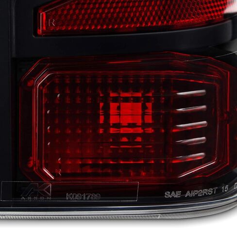 AKKON - For 2016-2021 Nissan Titan Light Tube Premium Tail Lamps Assemblies - Black Smoke Housing in Kuwait