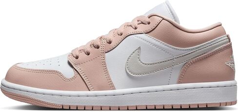 NIKE Air Jordan 1 Low Women's Shoes (FZ4183-002, Cement Grey/Black/White/Fire Red) Size 5 in Saudi Arabia