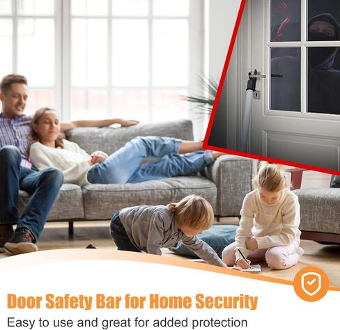 DOORRICADE DOOR DOOR BAR METURITION STOPPER DOOR SPORT SPOR in Saudi Arabia