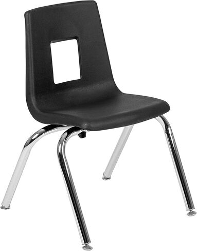 Flash Furniture Mickey Advantage Navy Student Stack School Chair - 14-inch in Kuwait