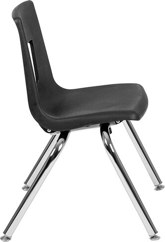 Flash Furniture Mickey Advantage Navy Student Stack School Chair - 14-inch in Kuwait