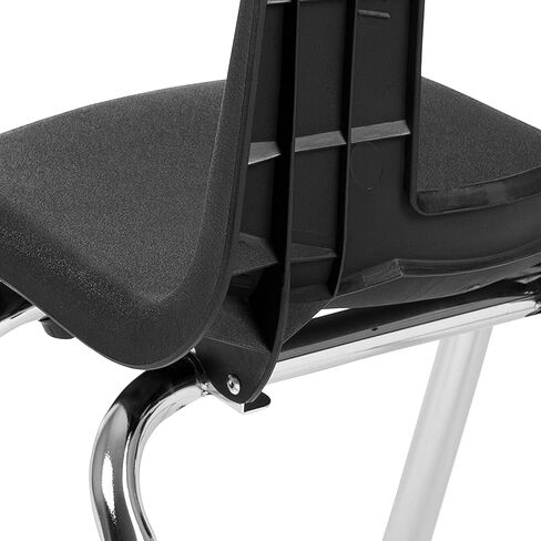 Flash Furniture Mickey Advantage Navy Student Stack School Chair - 14-inch in Kuwait