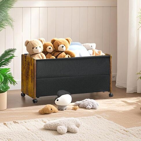 Toy Box, Toy Storage Chest, Toy Box for Living Room Area, Toy Box for Boys Girls, Kids Toys Box, Patented Design in Saudi Arabia