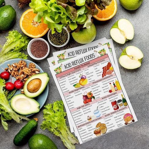 12 Pcs Pre Diabetic Food List Laminated Diabetes Type 2 Meal Plan Food Chart Low Sugar Food Glycemic Index Chart in Kuwait