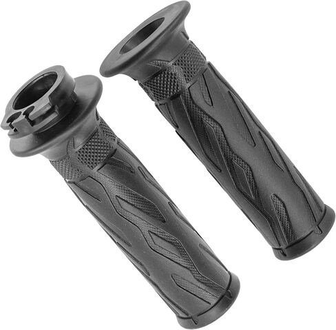 Caltric Handlebar Grips Compatible withSuzuki Burgman 650 AN650A ABS 2013-2016 / Burgman 400 AN400A ABS 2019 2022 Left Right in Saudi Arabia