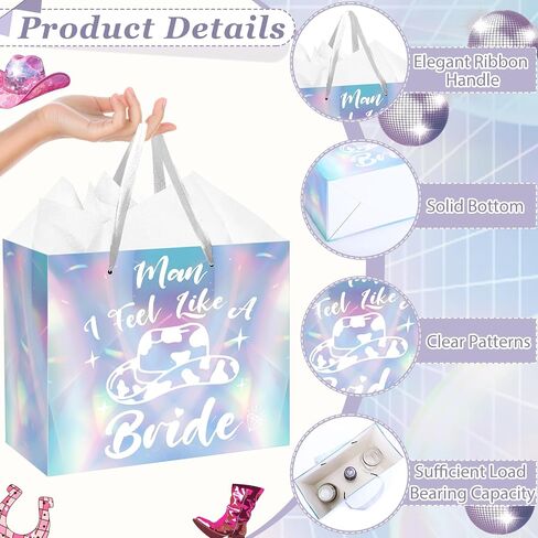 Yomaiha Engagement Gift Bag Engagement Gift Wrapping Paper Bag In My Engaged Era Gifts Bag with Tissue and Greeting Card Engaged Gift Bag Bridal Wedding Shower Party Supplies for Bride in Saudi Arabia