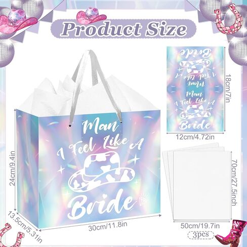 Yomaiha Engagement Gift Bag Engagement Gift Wrapping Paper Bag In My Engaged Era Gifts Bag with Tissue and Greeting Card Engaged Gift Bag Bridal Wedding Shower Party Supplies for Bride in Saudi Arabia