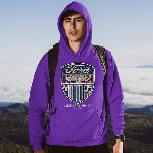 Tee Hunt Ford Motors Legendary Power Sweatshirt Automotive Hoodie in Kuwait