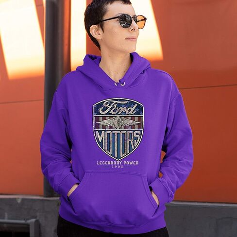 Tee Hunt Ford Motors Legendary Power Sweatshirt Automotive Hoodie in Kuwait