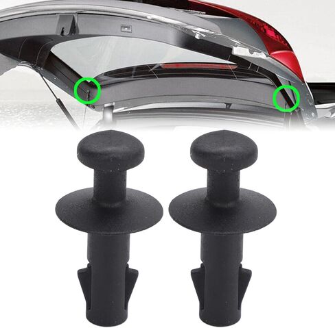 مقطع رف الطرود Acouto 2PCS 95129884 Cover Coar Luggage Cover Pivot Clip استبدال Opel Okka X 2013؟ in Saudi Arabia