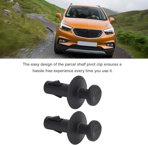 مقطع رف الطرود Acouto 2PCS 95129884 Cover Coar Luggage Cover Pivot Clip استبدال Opel Okka X 2013؟ in Saudi Arabia