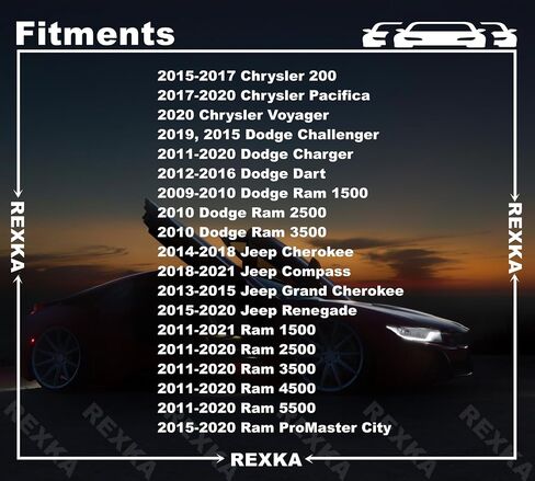 Rexka 10 Sets M6-1.0 متري مقدمة من جسم المكسرات U-type براغي جسم كرايسلر 6105242AA ل Dodge Jeep Ram GM Ford- Fender Liner Protiator دعم الرادياتير الدعم درج درع الدرج الدرج- متعدد الأغراض in Kuwait