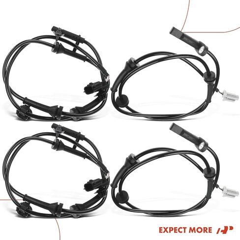 A-Premium ABS Wheel Speed Sensor Compatible with Nissan Models- Altima 2014-2018, Maxima 2016-2020 - Front & Rear, Driver and Passenger Side, 4-PC Set, Replace# 47900-3TA2A, 47910-3TA1A in Saudi Arabia