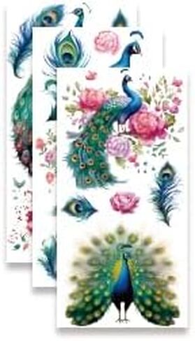 INFUNLY 3 Sheets Purple Flower Rub on Transfer for Furniture 5.9"×11.8" Lavender Transfers Stickers Wisteria Vintage Furniture Decals Floral Rub on Transfer Stickers for Wood Glass Scrapbook DIY in Kuwait