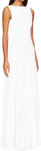 SHESEEWORLD Women's Summer Sleeveless Maxi Dresses Crew Neck High Waisted Cocktail Party Tank Dress in Saudi Arabia