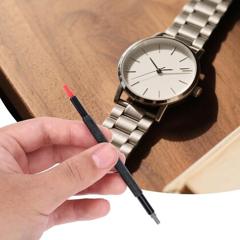 5pcs Watch Repair Tool Kit, Watchmaker Essentials with 3 Hand Pressers & 2 Removers Ideal for Wristwatch Hand Setting and Maintenance in Saudi Arabia