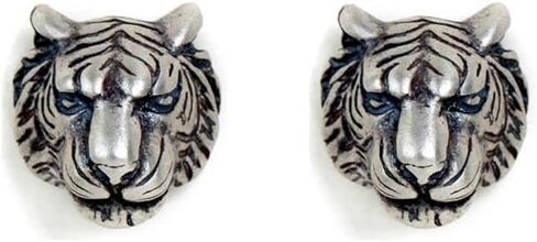 Vintage Tiger Head Stud Earrings Forest King Animal Piercing Punk Earring Studs Fashion Jewelry Gifts for Women Hypoallergenic in Saudi Arabia