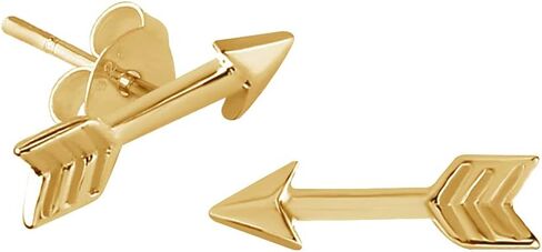 sterling Silver XS Tiny Arrow Stud أقراط in Saudi Arabia