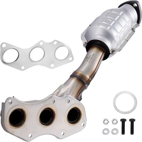BDFHYK الأمامي الأمامي العادم مجموعة المحولات الحفاز مجموعة متوافقة مع Acura MDX 10-15 ، TL 09-14 ، متوافق مع هوندا أكورد 08-17 ، V6 3.5L 3.7L ، مطابقة EPA ، استبدال 16643 in Saudi Arabia
