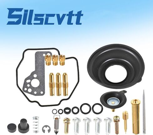 4 Set of Carburetor Repair Kits with Diaphragm Air Cut-off Valve Replacement for Yamaha Vmax 1200 VMX1200 1985-2007 in Saudi Arabia