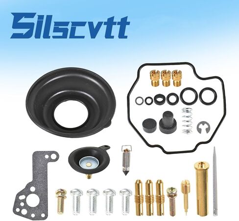 4 Set of Carburetor Repair Kits with Diaphragm Air Cut-off Valve Replacement for Yamaha Vmax 1200 VMX1200 1985-2007 in Saudi Arabia