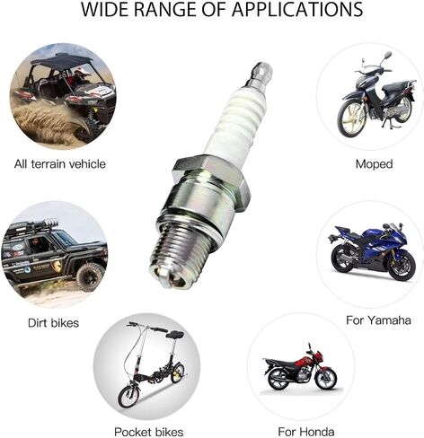 NGK C7HSA Spark Plug GY6 49CC 50CC 150CC الصينية سكوتر الدراجة ATV GO KART in Saudi Arabia