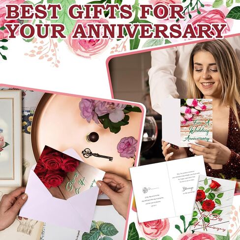 36 Sets Religious Christian Anniversary Cards with Scripture Anniversary Cards Bulk with Envelopes Faith Based Blessings Cards, 4 x 6 Inch(Painting Style) in Kuwait