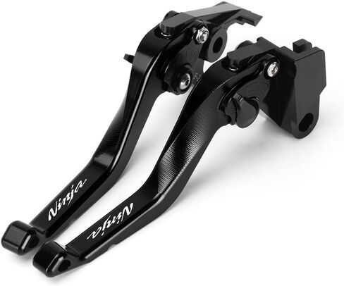 Motorcycle Short Brake Clutch Levers Compatible with K.awasaki Ninja ZX10R ZX10RR 2025 2024 2023 2016-2022 | Front Shorter Levers Handles ZX 10 10RR ZX-10R ZX-10RR Accessories (Green) in Saudi Arabia
