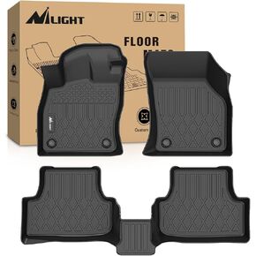 Nilight TPE Floor Mats for Volkswagen VW Golf GTI Golf R 2022 2023 2024 2025, All Weather Custom Fit Heavy Duty Floor Liners in Saudi Arabia
