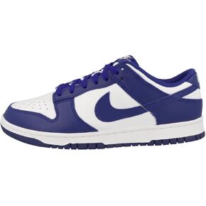 Nike Dunk Low Retro Men's Shoes (DV0833-103, White/University Red/Concord) Size 10 in Kuwait