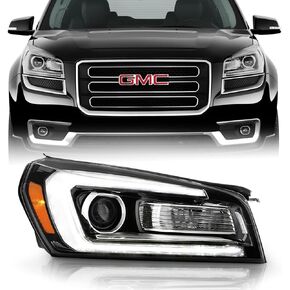 ACANII - For [Halogen Model Only] 2013-2016 GMC Acadia OE Style LED Tube Projector Headlight Headlamp Passenger Side in Saudi Arabia