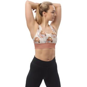 High Impact Sports Bra for Women – Compression Workout Top, Gym Bra, Running & Yoga Support, Athleisure Streetwear in Saudi Arabia