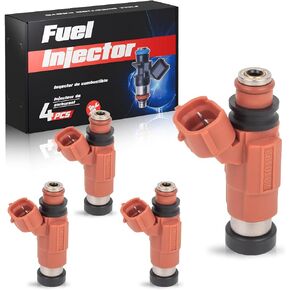 ENA 4 Holes Fuel Injectors Compatible with Chevrolet Tracker Suzuki Vitara 1999 2000 2001 2002 2003 l4 2.0L Gas Set of 4 Replacement for FJ344 1571065D00 91174472 in Saudi Arabia