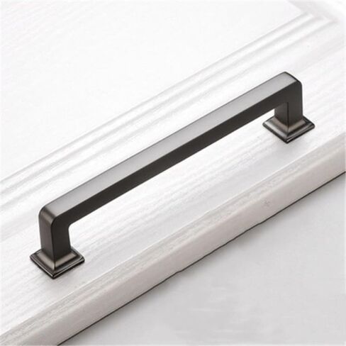 Handle knobs , Cabinet Drawer Handle, Cabinet Pulls, 1PC Modern Pearl Grey Zinc Alloy Furniture Door Handle Kitchen Cabinet Knobs and Handles Drawer Knobs Furniture Hardware,(Pearl Grey 128mm) in Saudi Arabia