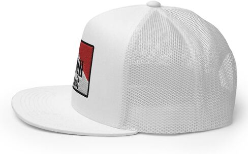 NG Damn Strait Flat Bill Trucker Hat High Crown Adjustable Western Country Cowboy Cowgirl Rodeo Cap in Kuwait