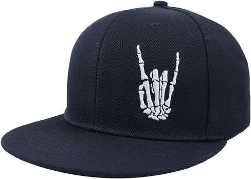 قبعات الفاتورة المسطحة للرجال Snapback Cap Cap قابلة للتعديل قبعة هدايا هيكل عظمي للمراهقين لأولاد المراهقين هدايا عيد ميلاد المراهقين in Kuwait