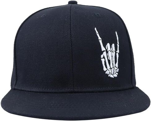 قبعات الفاتورة المسطحة للرجال Snapback Cap Cap قابلة للتعديل قبعة هدايا هيكل عظمي للمراهقين لأولاد المراهقين هدايا عيد ميلاد المراهقين in Kuwait