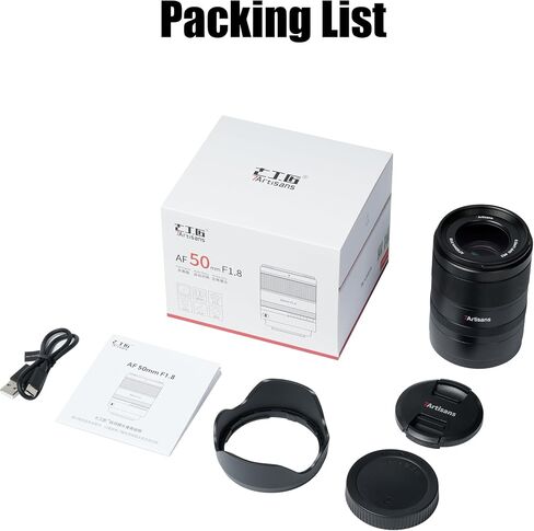 7Artisans Autofocus Autofcus 50mm F1.8 Full Frame Lens ، F1.8 فتحة كبيرة ، ودعم الفتحة التلقائية/اليدوية والتعرف على الوجه/العين ، وتوافق مع Leica/Panasonic/Sigma L S1 ، S5 ، S9 Serise ، Black in Saudi Arabia