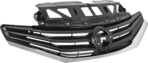 الشبكة العلوية Kuafu متوافقة مع استبدال Nissan Versa Note 2014-2017 لـ 623103Vy0A NI1200257 GRILL - البلاستيك (ABS) Chrome in Kuwait