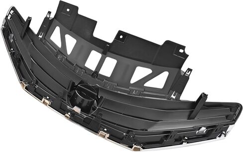 الشبكة العلوية Kuafu متوافقة مع استبدال Nissan Versa Note 2014-2017 لـ 623103Vy0A NI1200257 GRILL - البلاستيك (ABS) Chrome in Kuwait