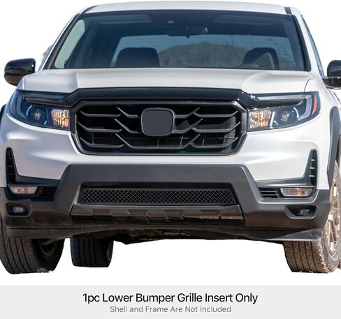 APS Premium Steel Stainsal Mesh Grille Grille Insert متوافق مع Honda Ridgeline 2021 2022 2023 2024 2025 Lower N19-K98157H in Saudi Arabia