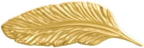 Handle knobs, Cabinet Drawer Handle, Cabinet Pulls, Feather Shape Furniture Handles for cabinets and Drawers Dresser Door Knobs Pull Furniture Hardware Gold Handle,(C367296R) in Saudi Arabia