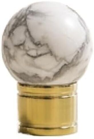 Handle knobs , Cabinet Drawer Handle, Cabinet Pulls, Natural Crystal Solid Brass Kitchen Drawer Handles Round Cabinet Bookcase Handles Bright Golden Drawer Pull Furniture Handware,(C4742GoldBai) in Kuwait