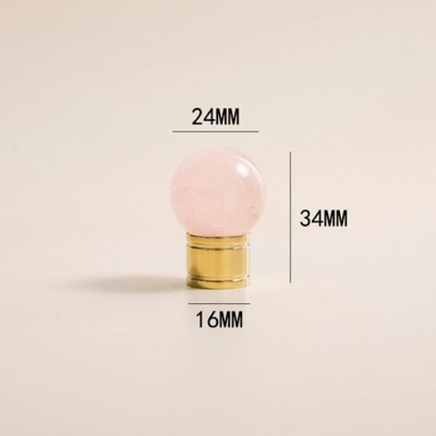 Handle knobs , Cabinet Drawer Handle, Cabinet Pulls, Natural Crystal Solid Brass Kitchen Drawer Handles Round Cabinet Bookcase Handles Bright Golden Drawer Pull Furniture Handware,(C4742GoldBai) in Kuwait