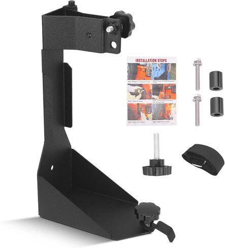 High Lift Jack Mount Compatible with Wrangler JK 2007-2018 Off-Road Rear Hi Lift Jack Mount Carrier Mounting Brackets in Saudi Arabia