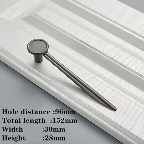 Handle knobs , Cabinet Drawer Handle, Cabinet Pulls, Light Luxury Bright Gold Drawer Handles Zinc Alloy Kitchen Cabinet Door Handles Pearl Grey Furniture Handle Hardware,Pearl Grey(Pearl Grey 128mm) in Saudi Arabia