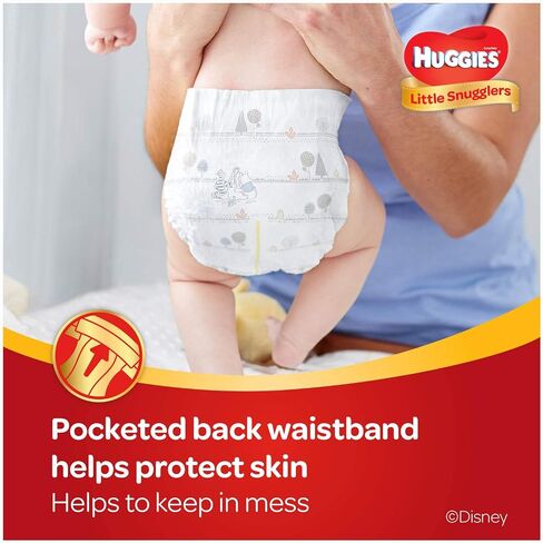 حجم حفاضات الطفل 6 (35+ رطل) ، 44ct ، huggies snugglers الصغيرة (حزمة 2) in Kuwait